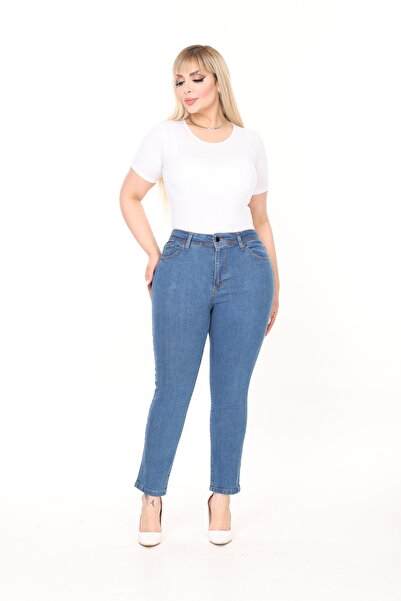 Era Lisa Lycra Regular Leg Ankle Length Plus Size Jeans