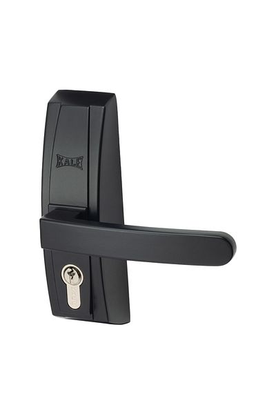 KALE Panical Bar Handle with Badge Full Set Lock Included - Black Kd040/30-296