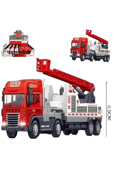 A-T AYZE-TRENDY Firefighter Truck with Sound, Light and Music 1:24 Toy Truck 88332