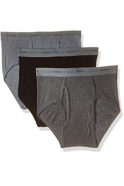 HANES Red Label UW Dyed Brief Mens Hns 7800VT-3Pcs Multicolor