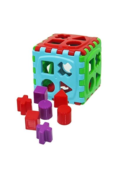 OyuncakçıDayım Bultak Puzzle Küp Çocuk Bebek Oyuncağı Eğitici Oyuncak Bul-tak