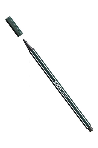 Stabilo - Felt Tip Crayon - Pen 68 - Olive Green