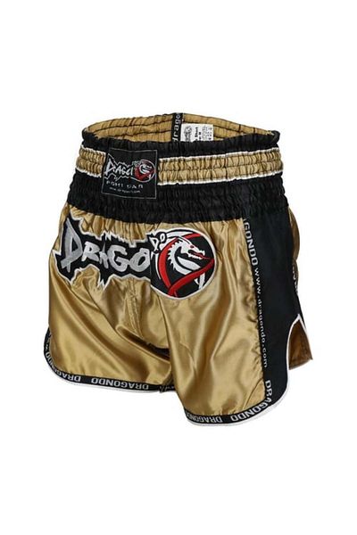 Dragondo Σορτς Muay Thai Retro Neo Gold Mt3075