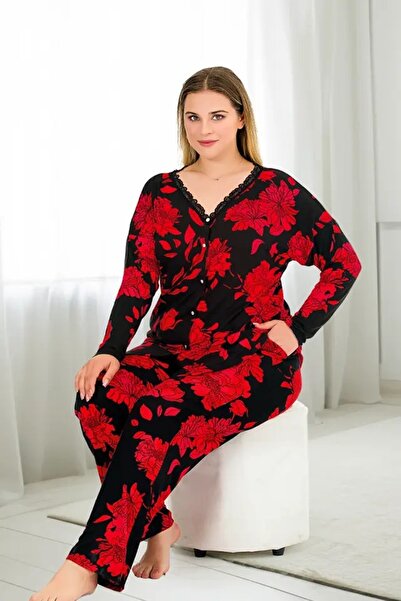 Viselya Büyük Beden Pijama Takım