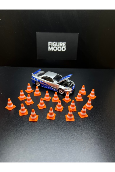 Figure Mood 1/64 Duba 20 Adet Diorama Maket Malzemesi - Araç Dahil Değildir