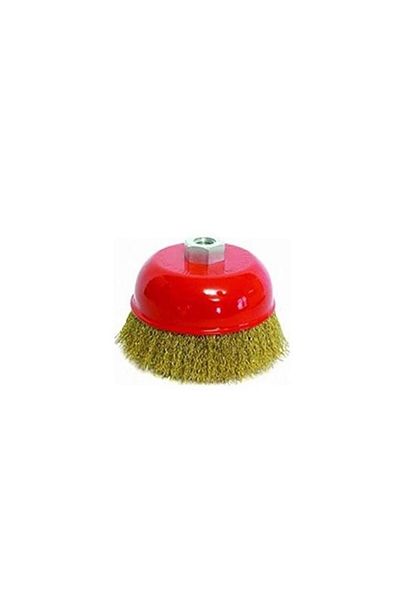EKO فرشاة وعاء قوية مهدب M14x65mm