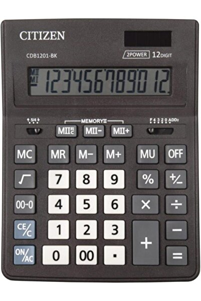 Citizen CDB-1201BK 12 HANE HESAP MAK.