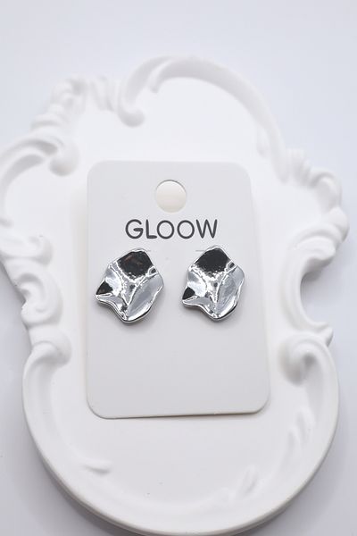 DEMOKAN Women Earrings Twist Inward Abstract Shape Earrings