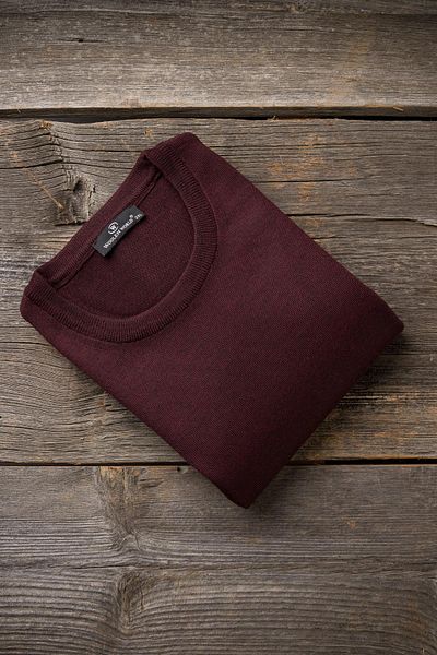 Woolen World Crew Neck Oversize (Large Size) Wool Knitwear Sweater