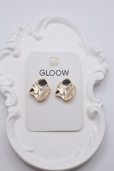 DEMOKAN Women Earrings Twist Inward Abstract Shape Earrings