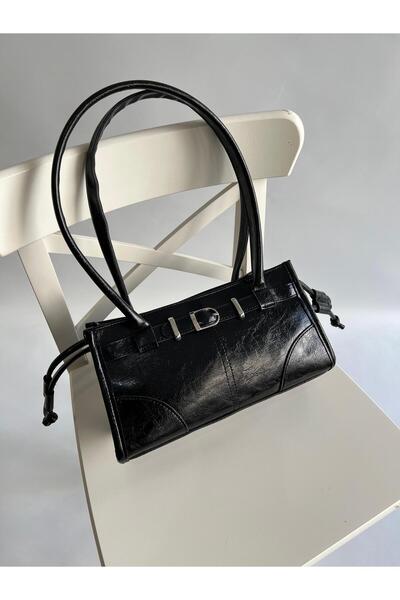 Mia Collection Tunus Model El Ve Kadın Omuz Çantası Siyah