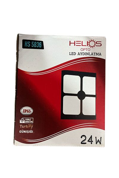 Helios 3 Pcs 24W Led Luminaire Daylight Black Case Hs 5836 Ip65