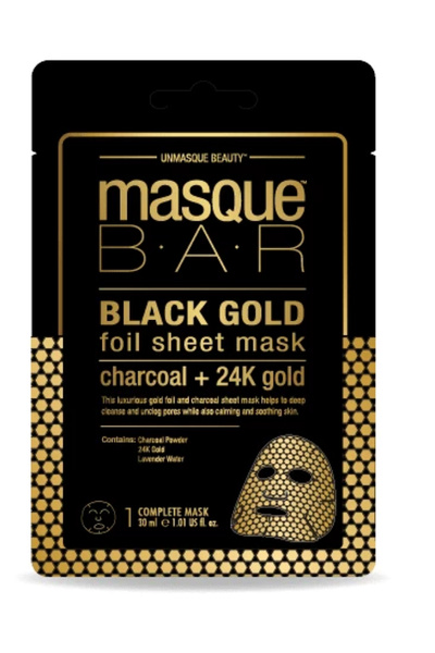 Masque قناع بار الفحم والذهب - 30 مل