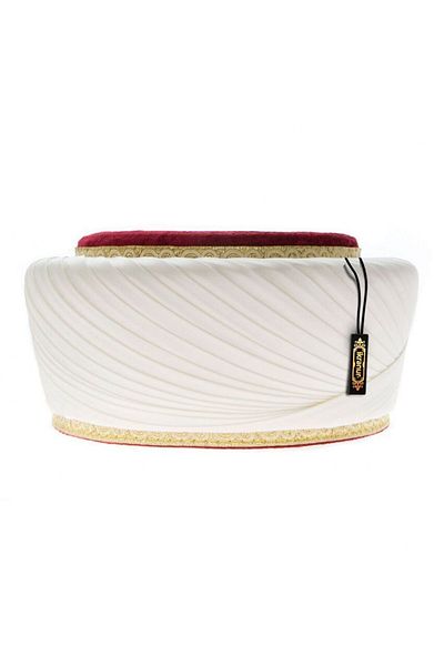 İkranur Mesh Summer Yellow Cream Top Claret Red