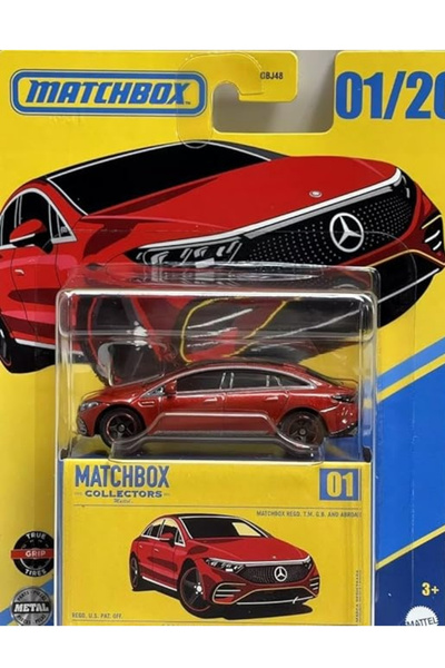 HOT WHEELS Matchbox Koleksiyon Araçlar Gbj48 - Hvw23 2022 Mercedes-benz Eqs