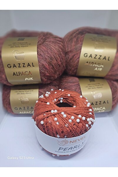Gazzal KOLSUZ SÜVETER ÖRGÜ İPİ  KİT