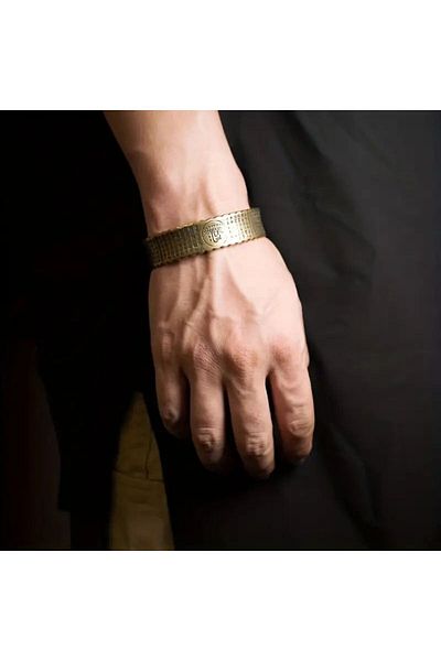 CARE FOOD 1Pc Vintage Pure Copper Lucky Transfer Women's Men's Bracelet