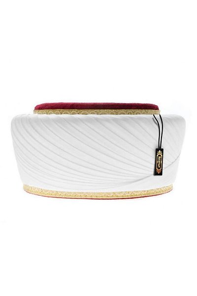 İkranur Mesh Summer Yellow White Top Claret Red