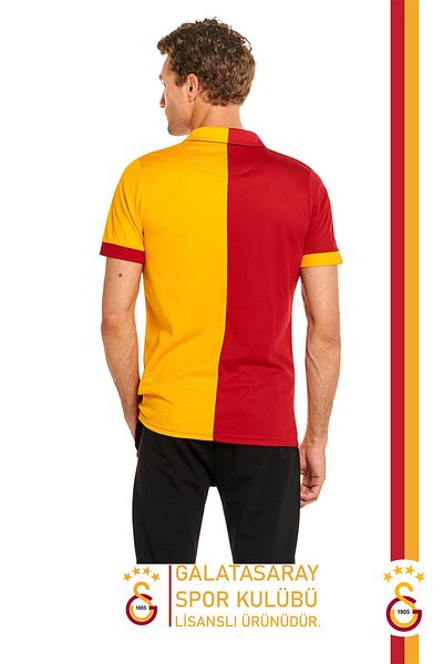 Galatasaray Original Licensed Match Day Polo Neck T-Shirt