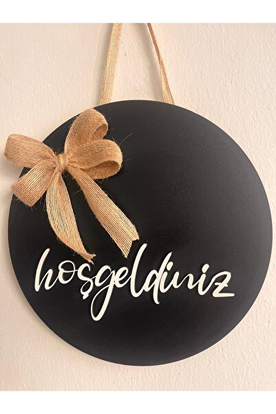 Yeşil Atölye Sade şık kapı süsü