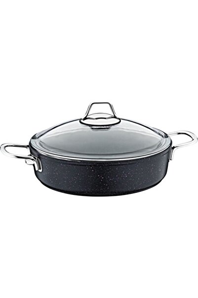 OLİKA Siyah Inci Kısa Tencere 26 Cm
