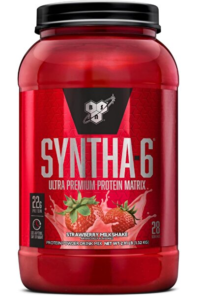 BSN Syntha-6 Protein Powder Strawberry Milkshake, 5 lbs.