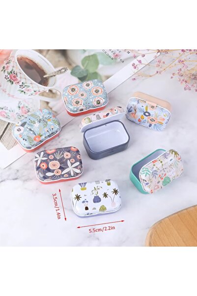 MyClean mini isme özel kişiselleştirilebilir metal  teneke desenli modern şık...