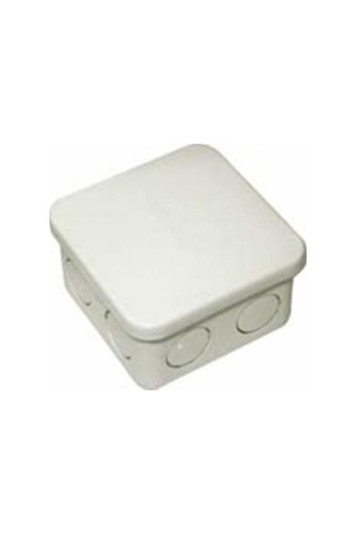 MURAT PLASTİK Murat Plastik 8,5x8,5 cm Geçmeli Tip Kapaklı Sıva Üstü Kare Buat