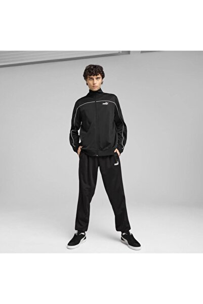 Puma 68485201 Costum Poly Piping Negru