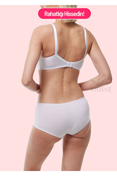 ODISE Σουτιέν χωρίς σύρμα, χωρίς σφουγγάρι, χωρίς καπάκι, χτενισμένο βαμβακερό σουτιέν ΠΑΚΕΤΟ 3 (ΔΙΑΘΕΣΙΜΟ ΜΕΓΑΛΟ ΜΕΓΕΘΟΣ)