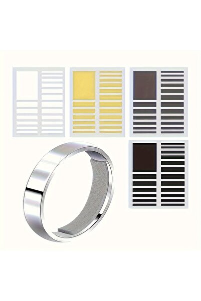 Choice كما هو موضح في الصورة، 4 قطع - منظم حجم الخاتم، وسادة منظم حجم الخاتم من مادة EVA بأربعة ألوان