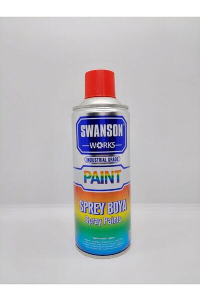 1tech Swanson Works Kırmızı Renk Sprey Boya 400 Ml