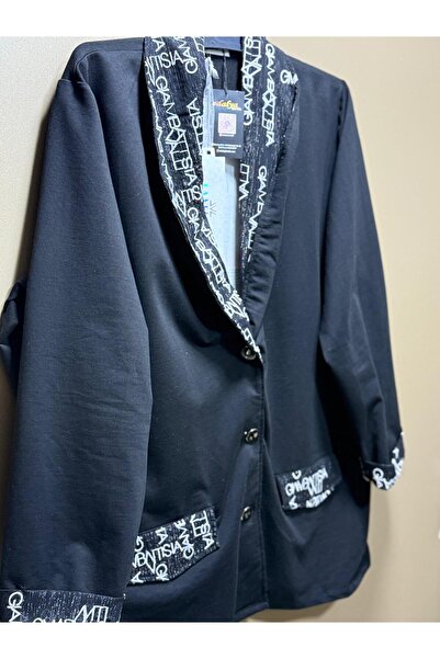 EDL blazer ceket kadın büyük beden ceket