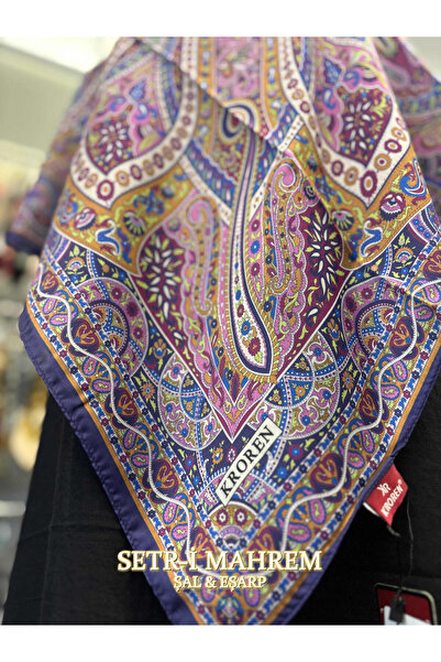 KROREN Tulip Pattern Scarf 90X90