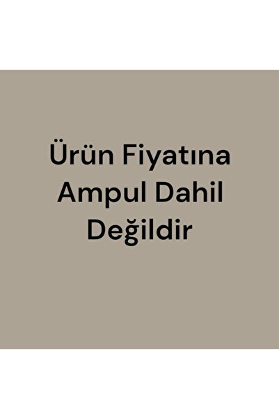 ONUR AVİZE Retro Rustik Agora Siyah Tekli Sarkıt