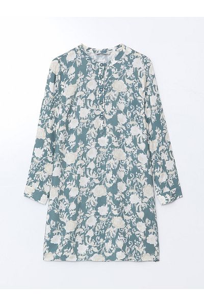LC Waikiki Lcw Grace Judge Collar Patterned Women's Tunic