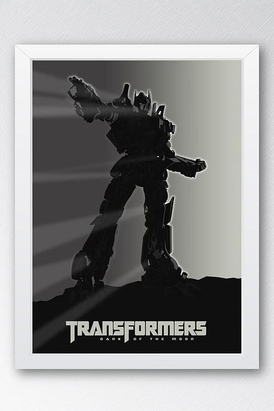Saturn Pictură înrămate Transformers - Pictură poster film
