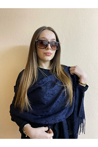 sema aksesuar شال الباشمينا عالي الجودة - فيسكوز، شرابة، شال كتف، 180x75 سم، ...