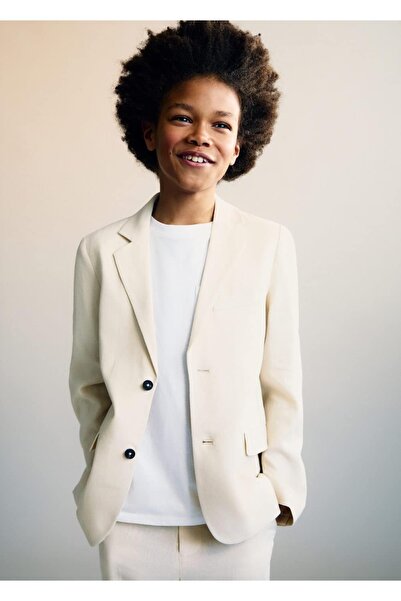 MANGO Kids Jachetă Blazer de in