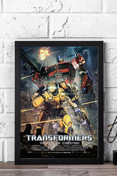 Saturn Pictură înrămate Transformers - Pictură poster film