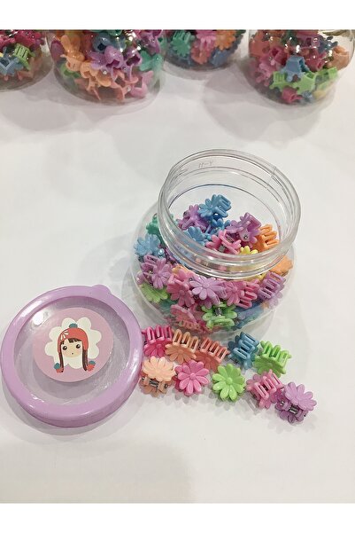 NEW HİLL Mini greblă pentru copii 50 buc în cutie cu catarame