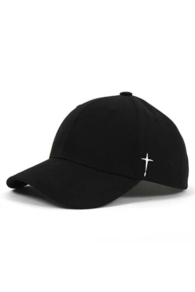 Choice Adjustable Black Unisex Simple Black Baseball Cap Solid Color Golf Hat Cotton Snapback Caps Casquett