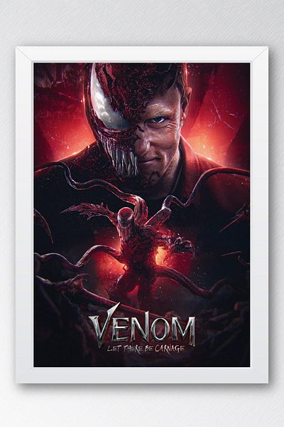 Saturn Pictură înrămată Venom - Pictură poster film Marvel