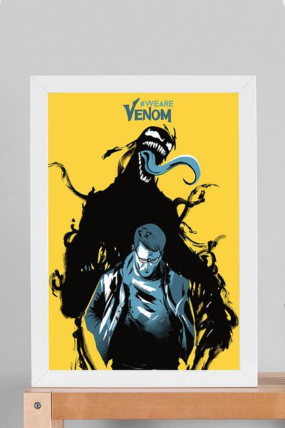 Saturn Pictură înrămată Venom - Pictură poster film Marvel