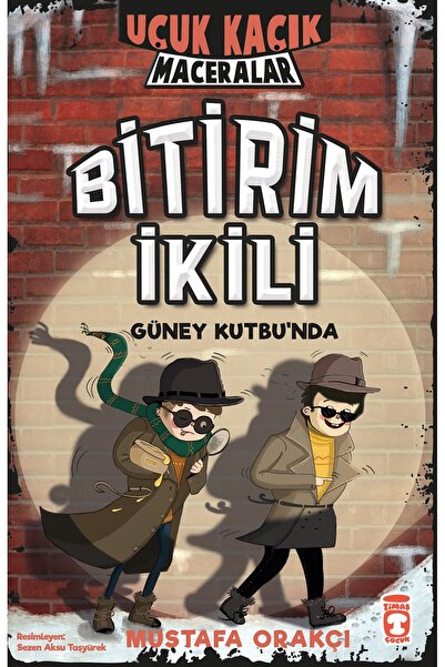 Timaş Çocuk Bitirim İkili Güney Kutbunda - Uçuk Kaçık Maceralar (Karton Kapak)