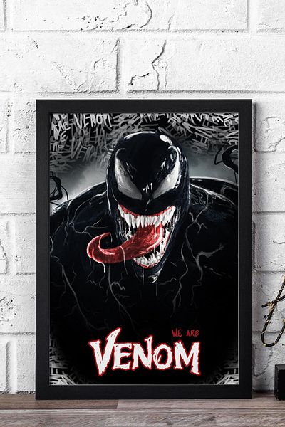 Saturn Pictură înrămată Venom - Pictură poster film Marvel