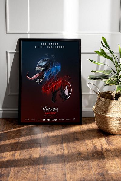 Saturn Pictură înrămată Venom - Pictură poster film Marvel