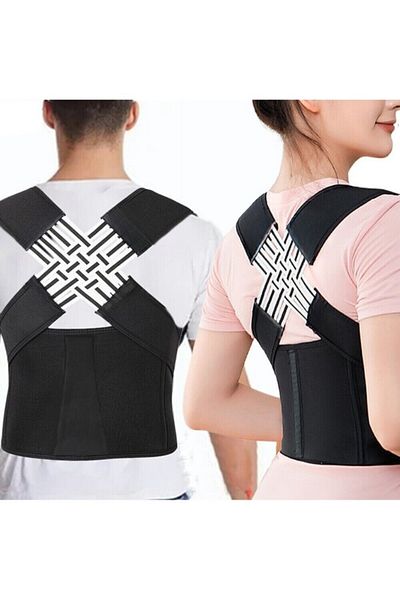 Ankaflex Training Sports Unisex Women and Men Upright Posture Corrector Corset Back Shoulder Corset Scoliosis Kyphosis Belt