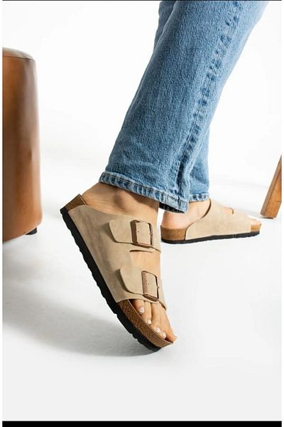 awix Unisex Full Orthopedic Daily Άνετες Παντόφλες Πόρπης για το σπίτι και έξω