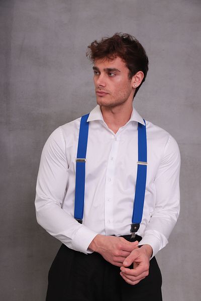 SuspenderS Saks Blue Men's Trouser Hanger